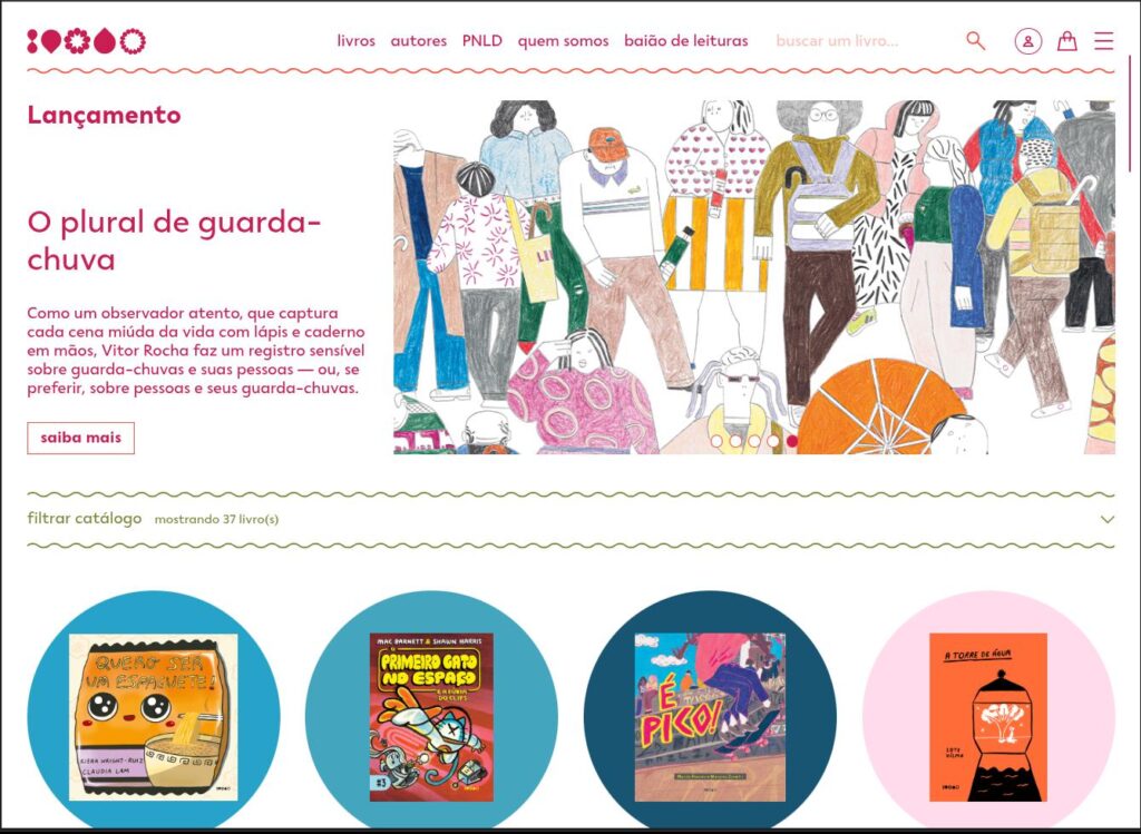 Baião Editora - projeto editorial Doois